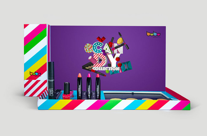 Packaging Candy Bubu Makeup por Creatias Estudio